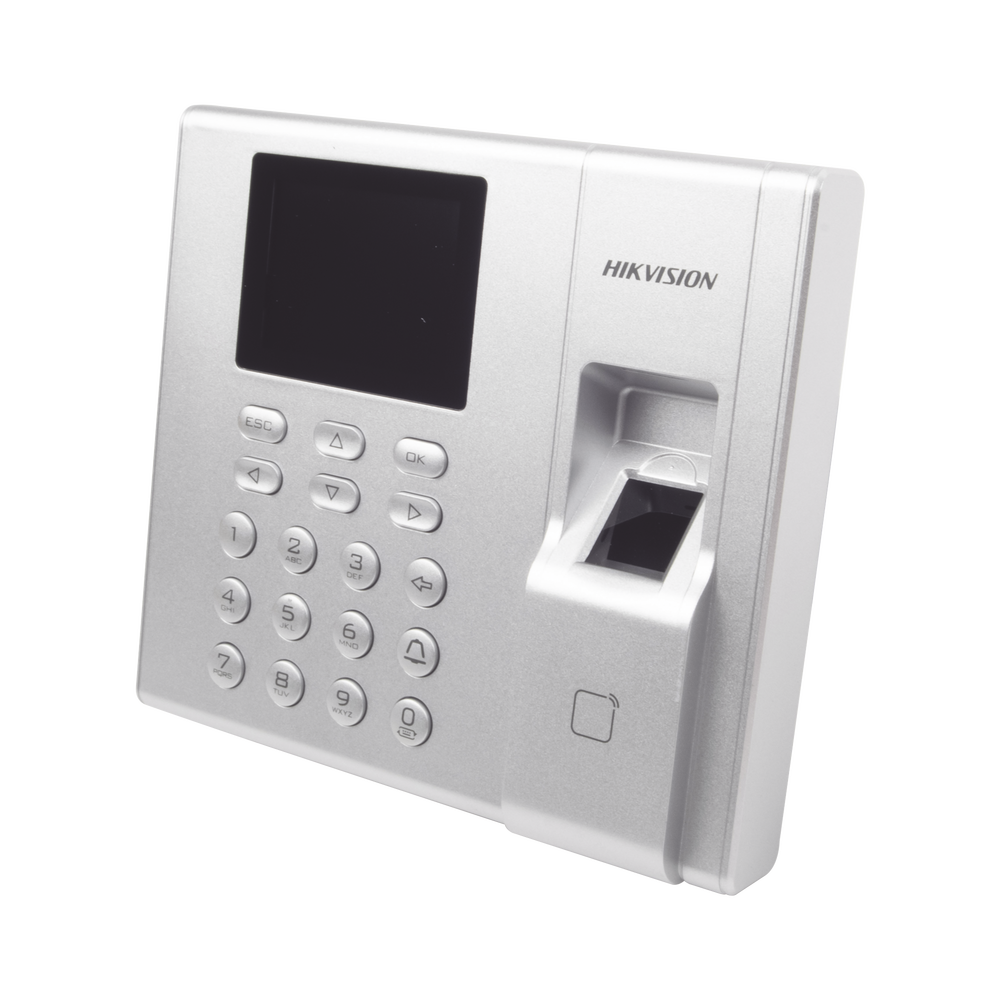 Access and Attendance Control Terminal compatible with Hik-Connect APP (P2P) / Fingerprint and EM Card Reading / Supports up to 1000 Fingerprints / Badge Relay / iVMS4200 Software