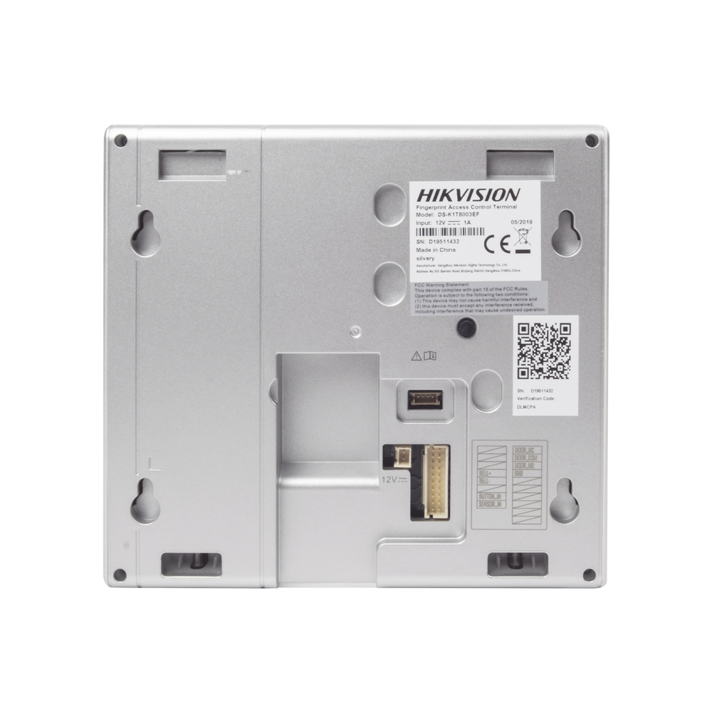 Access and Attendance Control Terminal compatible with Hik-Connect APP (P2P) / Fingerprint and EM Card Reading / Supports up to 1000 Fingerprints / Badge Relay / iVMS4200 Software