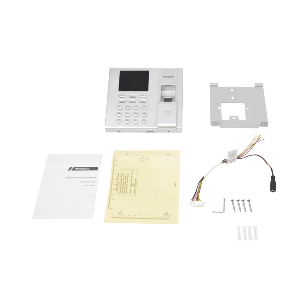 Access and Attendance Control Terminal compatible with Hik-Connect APP (P2P) / Fingerprint and EM Card Reading / Supports up to 1000 Fingerprints / Badge Relay / iVMS4200 Software