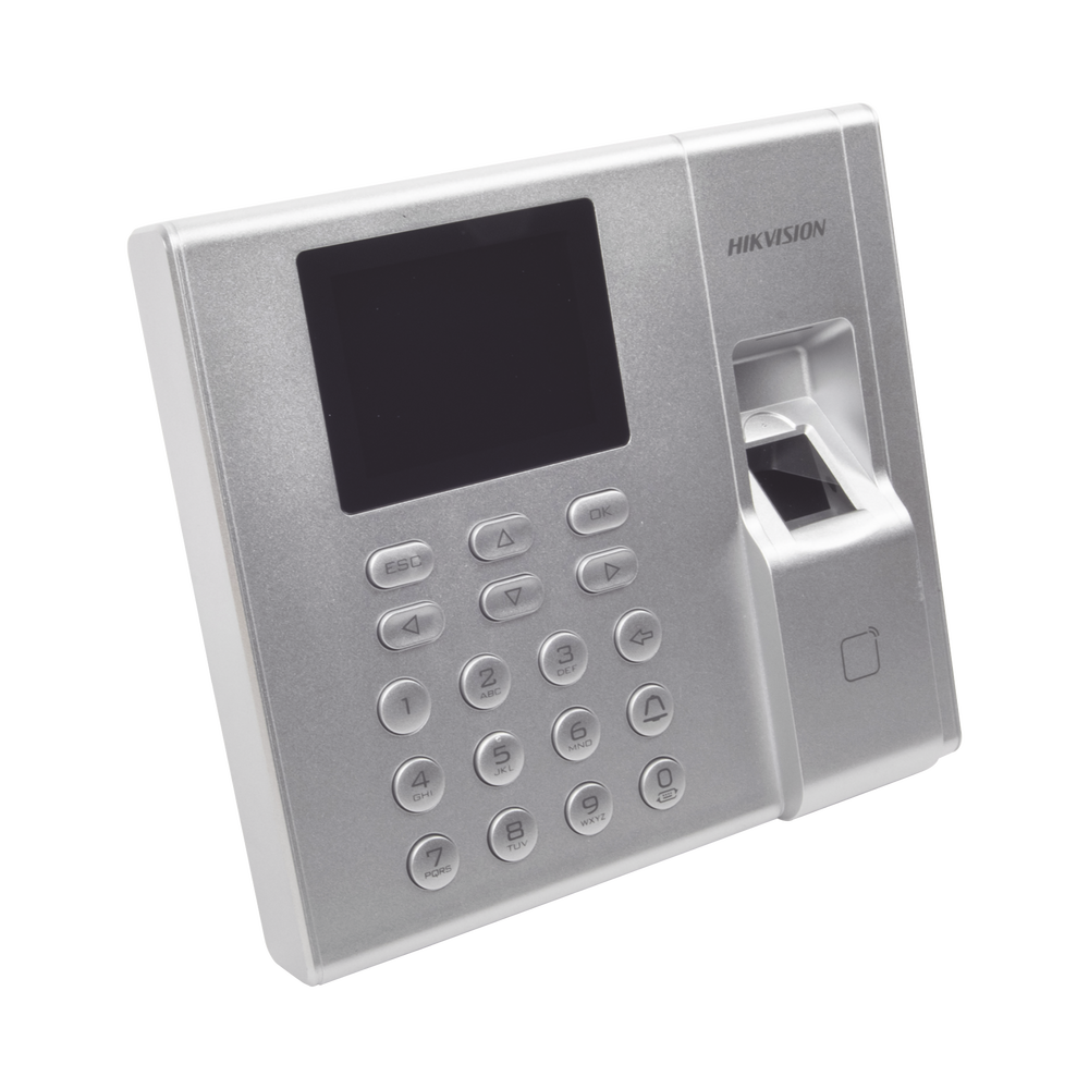 Access and Attendance Control Terminal compatible with Hik-Connect APP (P2P) / Fingerprint and EM Card Reading / Supports up to 1000 Fingerprints / Badge Relay / iVMS4200 Software