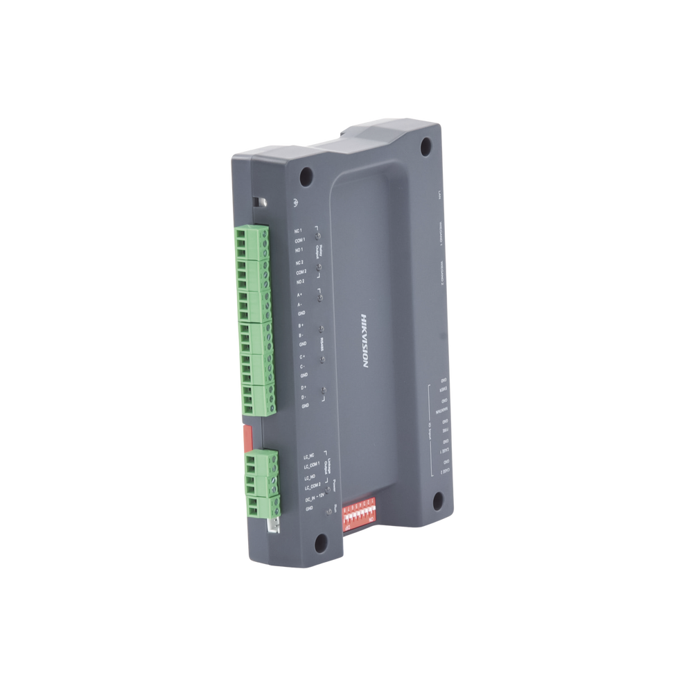 Controlador MAESTRO para Control de Elevadores / Control de Acceso para los pisos de los Elevadores por Huella o Tarjeta / Programación por IVMS4200 o Interfaz Web