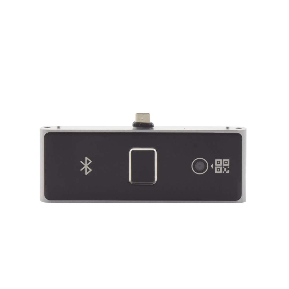 Fingerprint, QR Code and Bluetooth Reader Module / Compatible with DS-K1T673DWX / USB Connection
