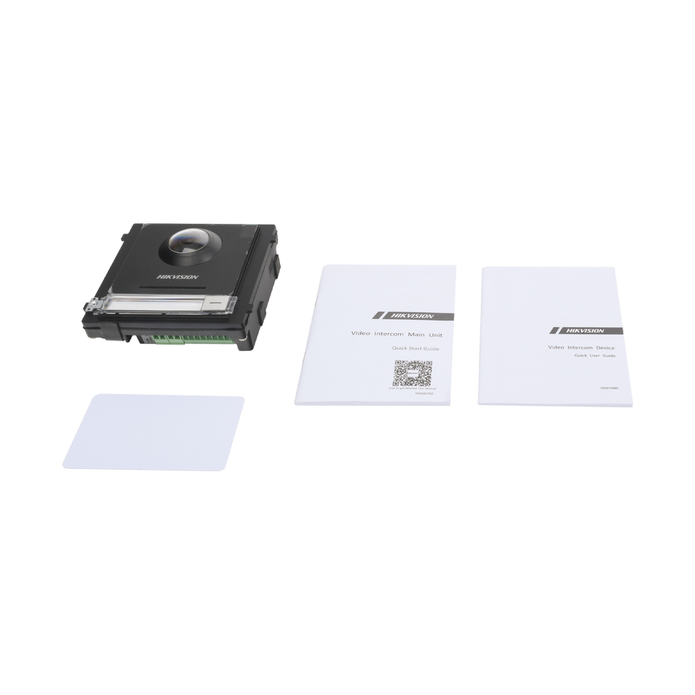2 Megapixel IP Street Front for Modular Video Intercom / PoE / 180° Angle / Ultra Low Illumination / Outdoor IP65 / WDR 120 dB