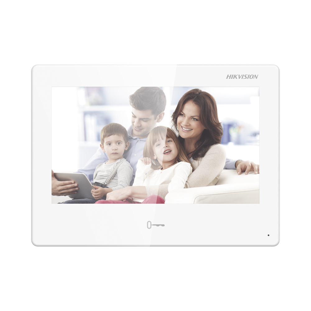 Monitor Touch IP / WiFi / ANDROID 7" / Integración con Videoporteros IP, CCTV, Panel de Alarma AXPRO y Biométricos de Acceso / CENTRO DE ADMINISTRACIÓN / Vídeo en Vivo / PoE Estándar / Apertura Remota