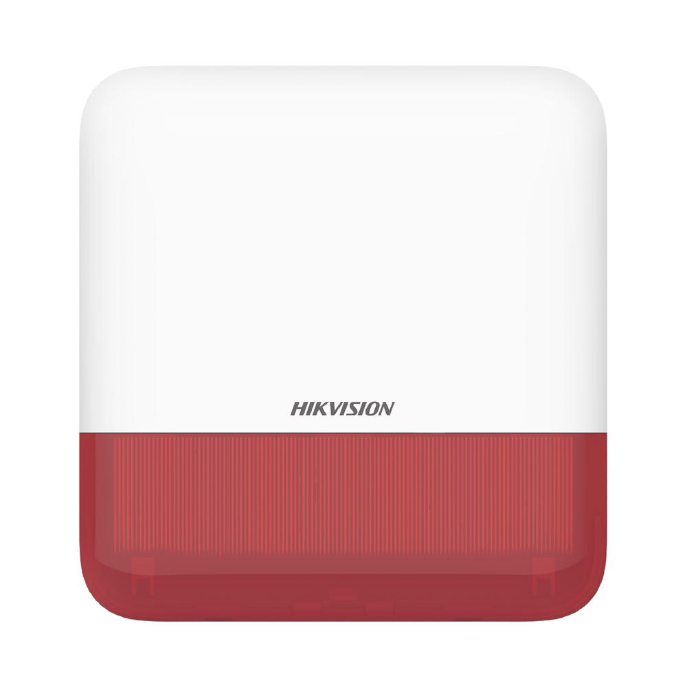 (AX PRO) Wireless Siren with Red Strobe for Outdoor IP65 / 110 dB