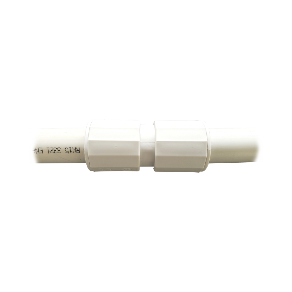 Manguito / Cople Morbidx IP67 libre de halógenos para unir tubería rígida de 50 mm (2") permite una instalación hermética no necesita pegamento