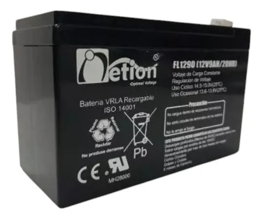 9ah-12v, Sealed Maintenance-Free AGM Ripple Battery, UPS