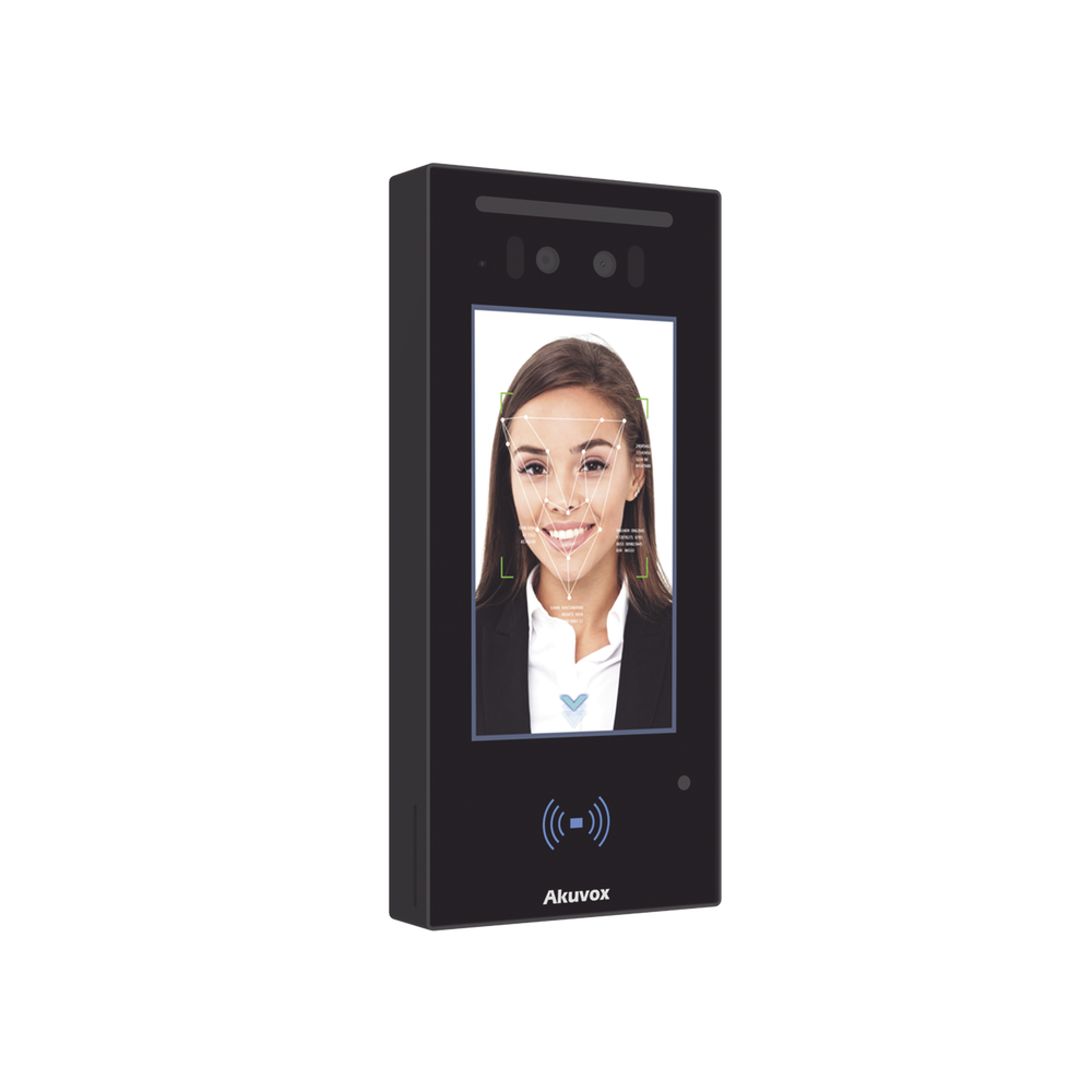 Street Front / Ideal for subdivisions / Cloud programming / Mobile app notification / Phone call notification / ANDROID SIP with facial recognition / IP65 / IK06 / Bluetooth