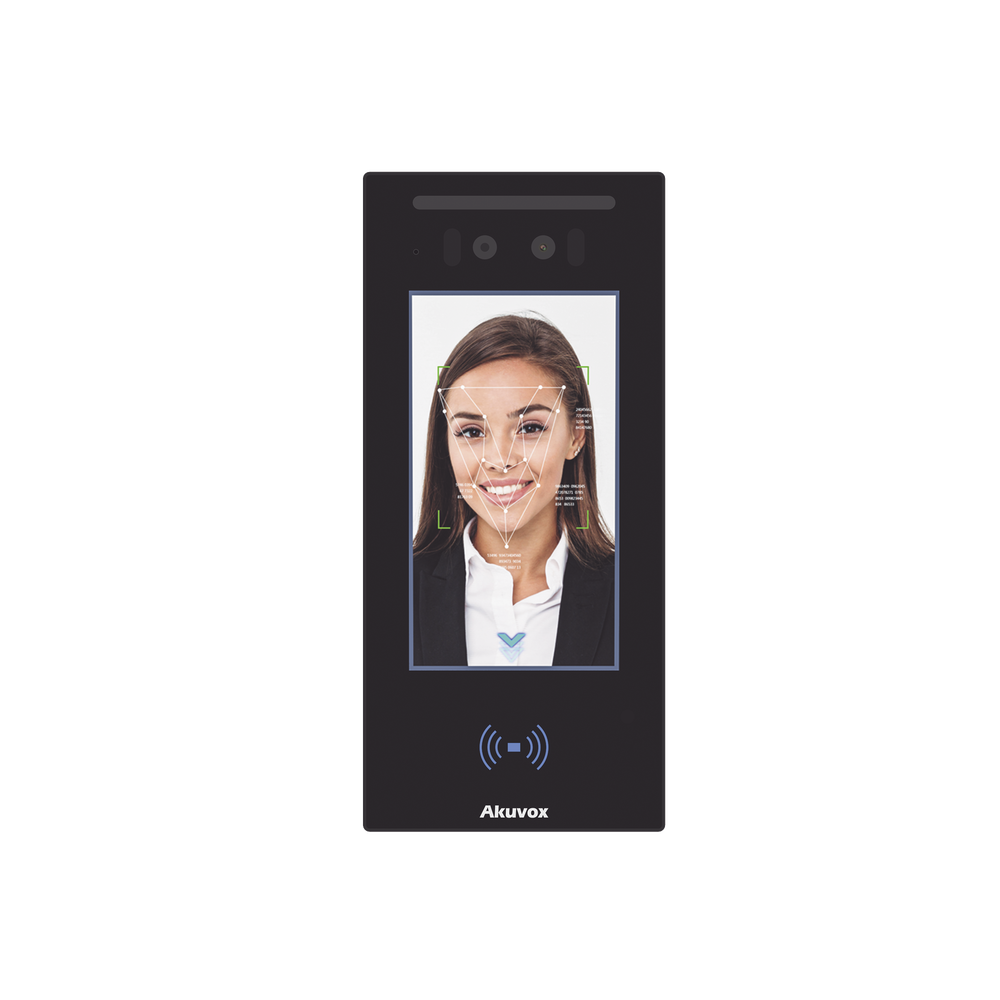 Street Front / Ideal for subdivisions / Cloud programming / Mobile app notification / Phone call notification / ANDROID SIP with facial recognition / IP65 / IK06 / Bluetooth