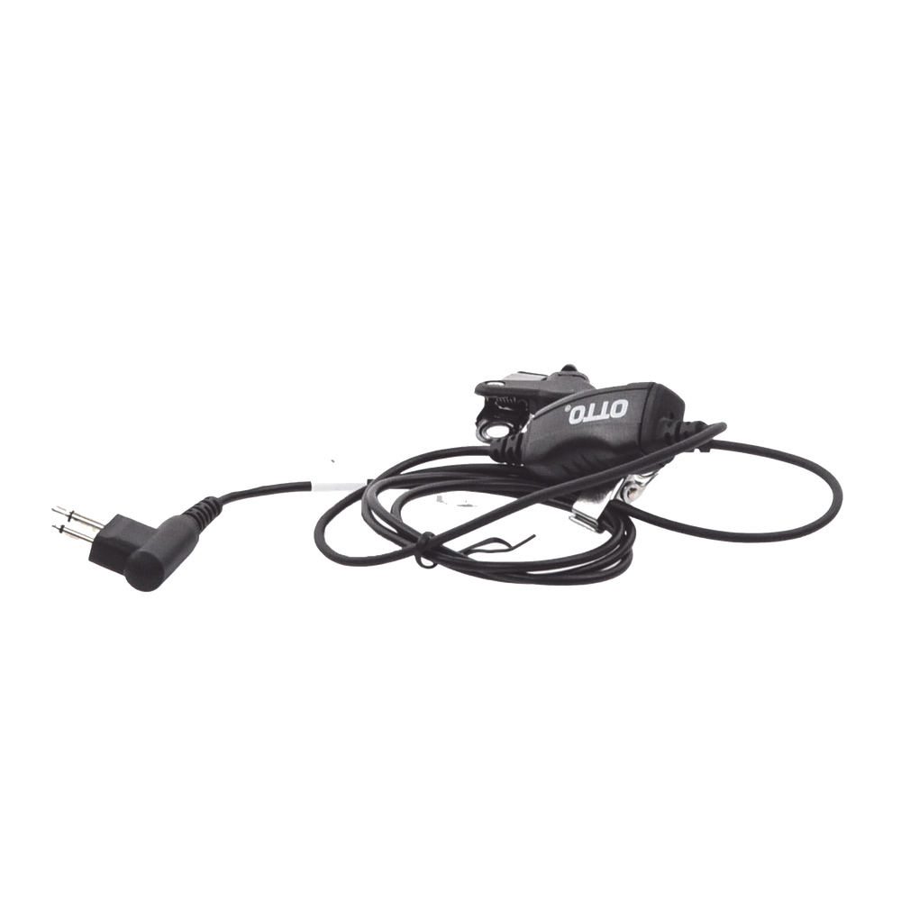 Micrófono-Audífono de 1 cable con tubo acústico para Motorola DEP450, EP450, MAGONE y Hytera series TC500/600/700, PD506