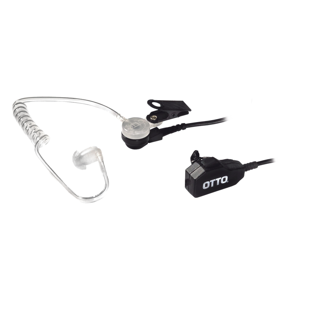 Kit de Micrófono-Audífono Comercial de 2 cables para KENWOOD NX-340/320/420, TK-3230/3000/3402/3312/3360/3170