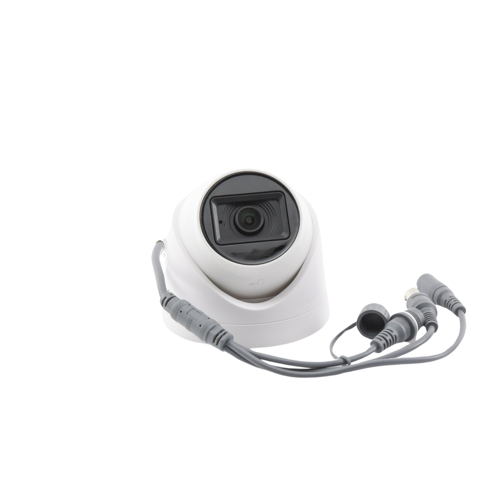 AUDIO POR COAXITRON / Domo TURBOHD 2 Megapixel (1080p) / Gran Angular 106° / Lente 2.8 mm / 20 mts IR EXIR / Interior / 4 Tecnologías / dWDR