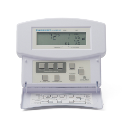 Detector de temperatura y humedad, capacidad 2 zonas, incluye una zona con sensor de temperatura y 1 zona libre