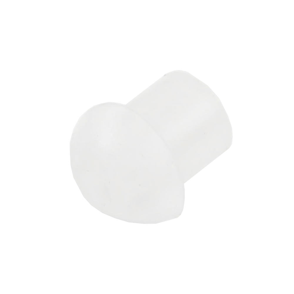 Hypoallergenic transparent ear insert