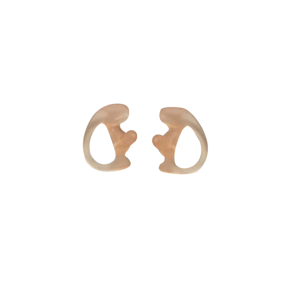 Auricular de oido abierto transparente hipoalergenico mediano