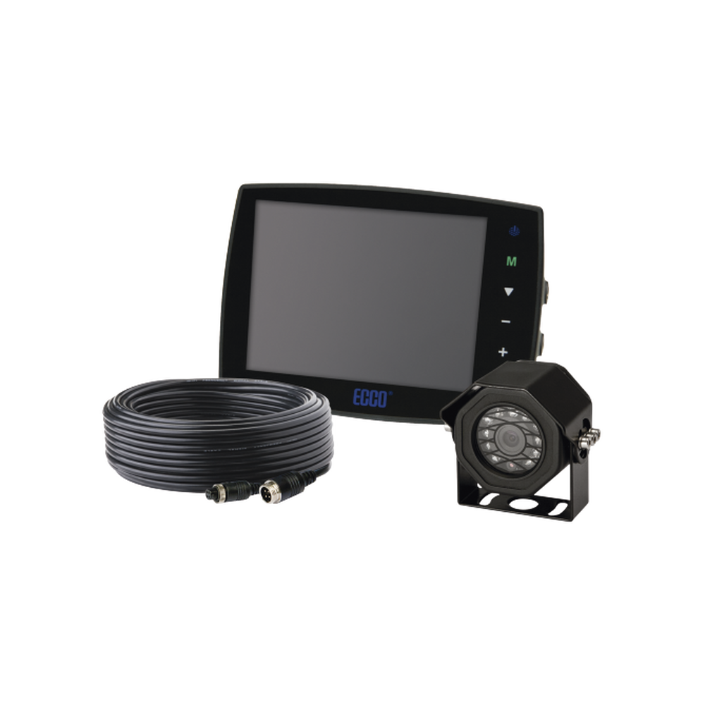 Sistema de cámara y monitor con pantalla táctil