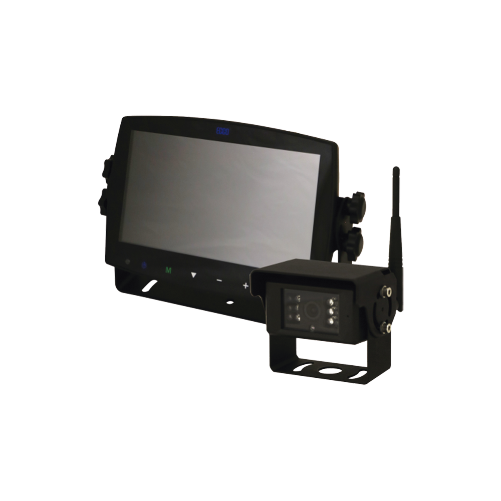 Sistema inalámbrico de reversa con cámara infrarroja y monitor de 7" táctil
