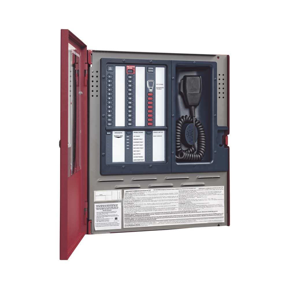 Emergency Command Center for Paging and Evacuation