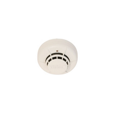 Detector de Humo Fotoeléctrico y Calor / Convencional / Conexión a 4 hilos / Compensación automática por Suciedad / Requ