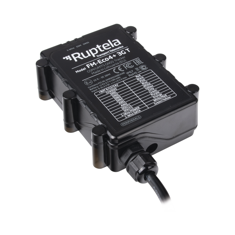 3G Vehicle Tracker / Internal Antennas / IP67 Waterproof and Dustproof / Ideal for Motorcycles / RFID / Remote Engine Shutdown / Anti-Jammer