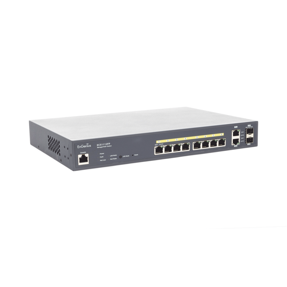 Cloud-Managed 8-Port 130W Gigabit PoE+ Switch