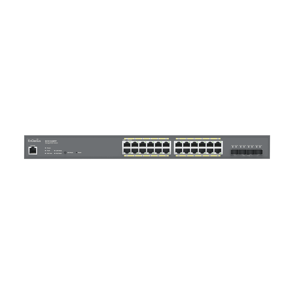 24-Port 410W Cloud-Managed Gigabit PoE+ Switch
