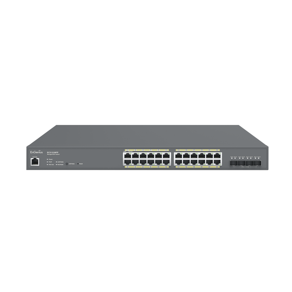 24-Port 410W Cloud-Managed Gigabit PoE+ Switch