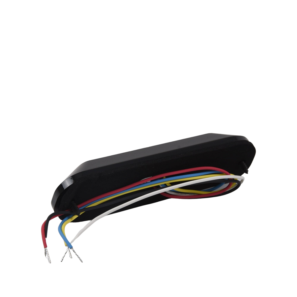 Perimeter light, 4 Ultra Bright LEDs, Red/Clear