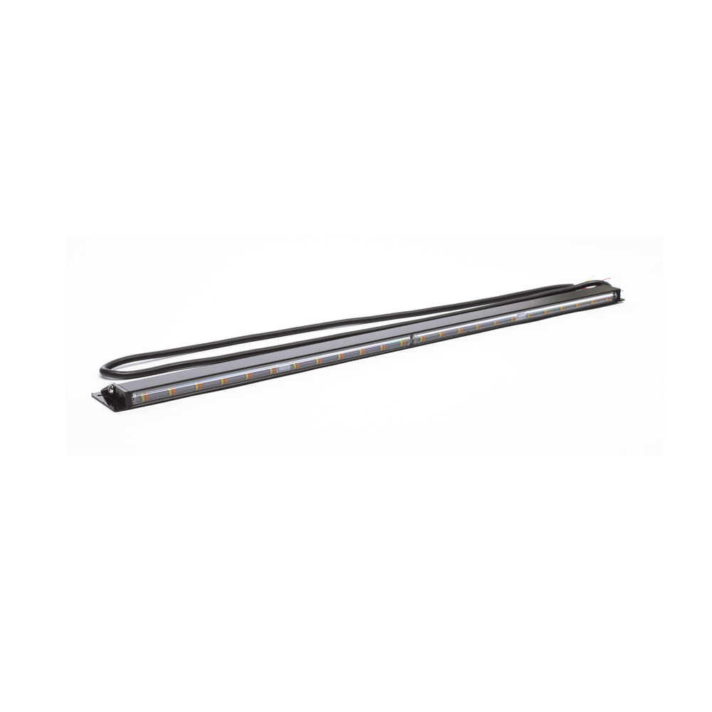 24" LED Contour Director Bar, 12V DC, Dual Color, Amber/Clear