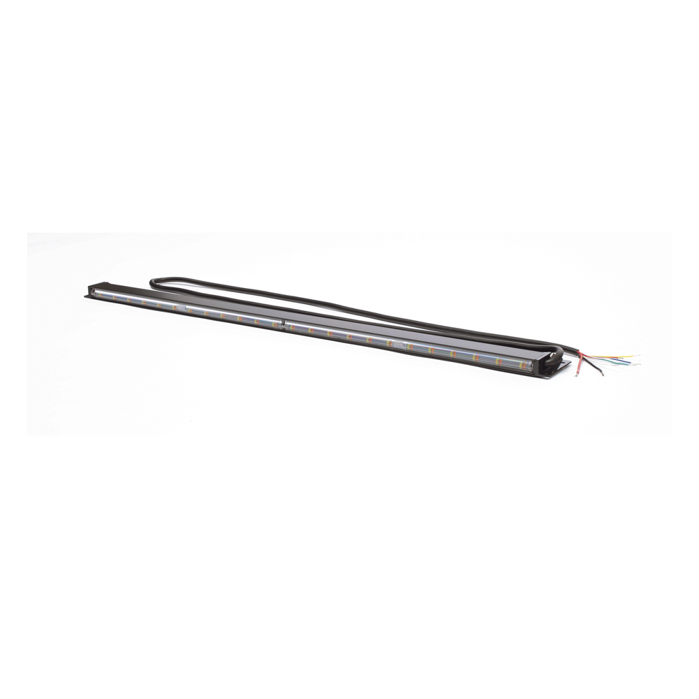 24" LED Contour Director Bar, 12V DC, Dual Color, Amber/Clear