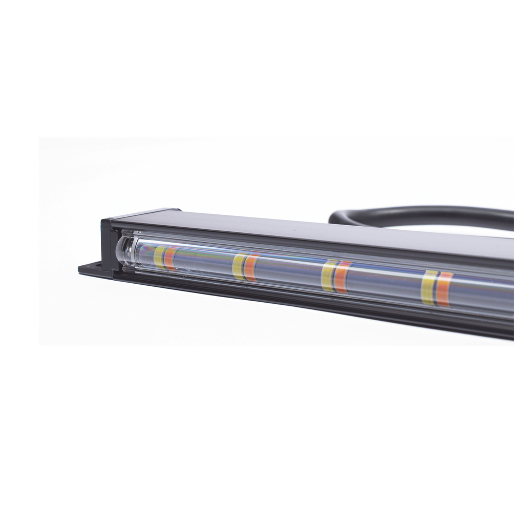 24" LED Contour Director Bar, 12V DC, Dual Color, Amber/Clear