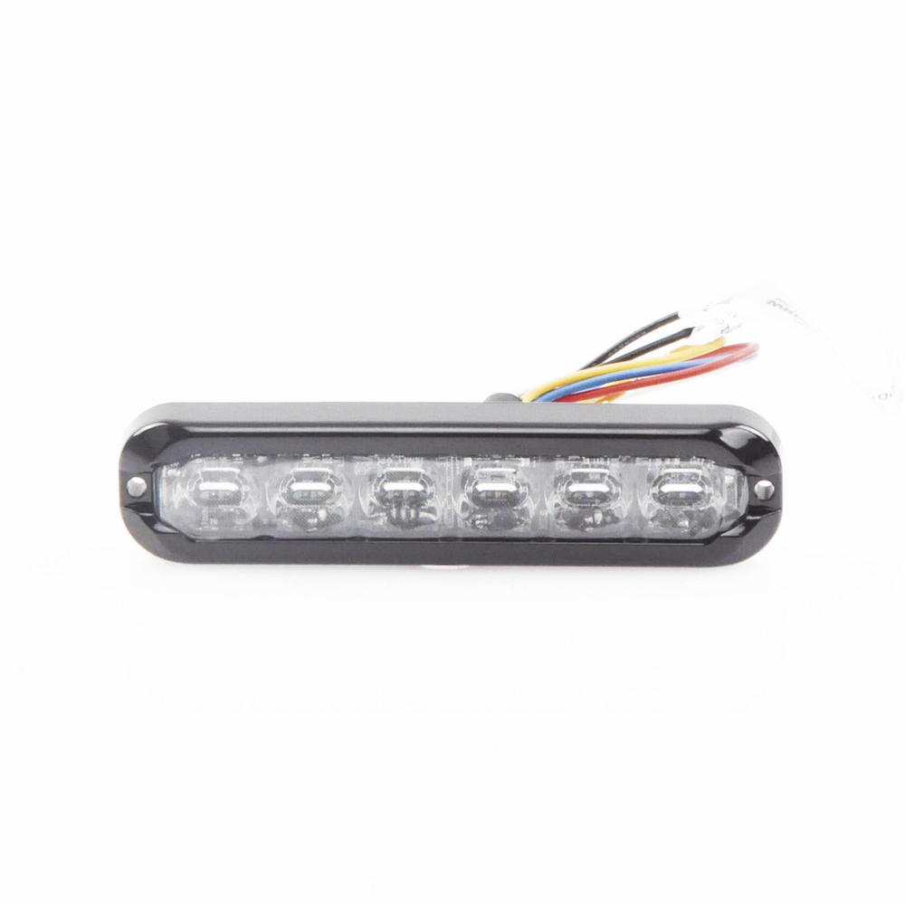 Perimeter Light, 12 Ultra Bright LEDs, Dual Color Red/Clear