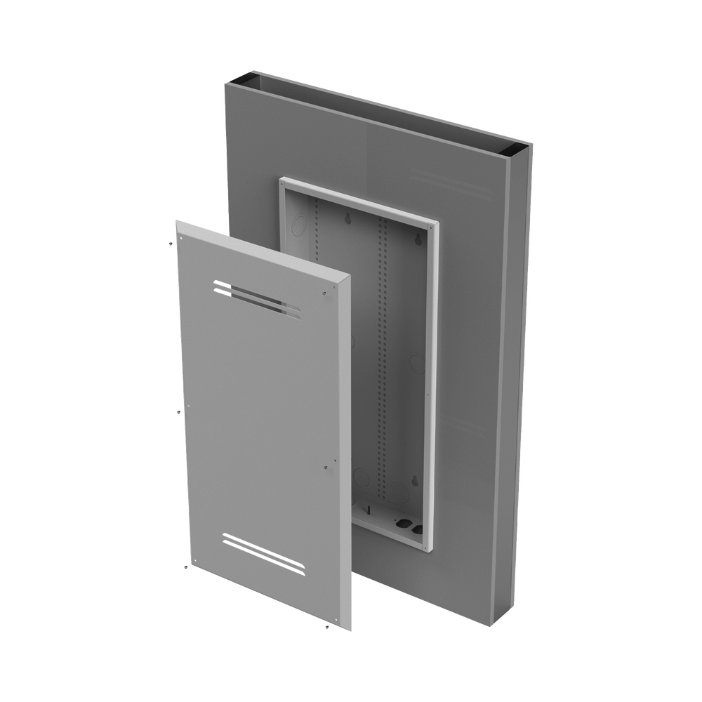 Gabinete de Medios de 28 Pulgadas de alto, para Empotrar en Pared (360 x 716 x 95 mm).