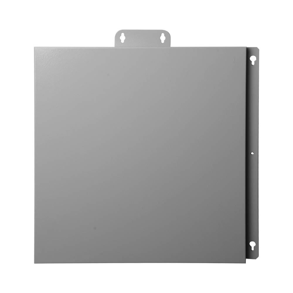 Gabinete de Telecom. de Acero Galvanizada con Plato Interior (400 x 400 x 250 mm). SE PUEDE PONER CANDADO.