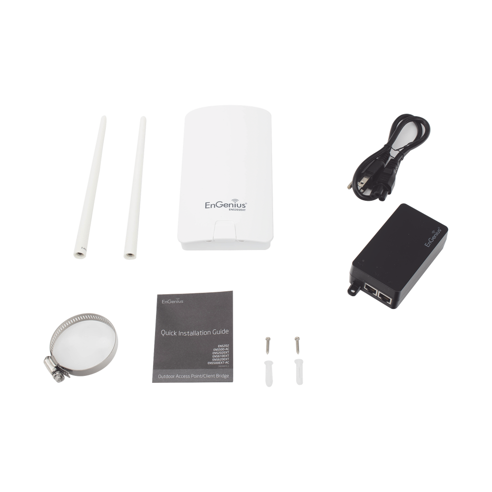 Punto de Acceso "WiFi" en 2 GHz (2.412-2.472 GHz), Hasta 300 Mbps y 400 mW de Potencia, Modo Repetidor Universal para Expandir la Red WiFi