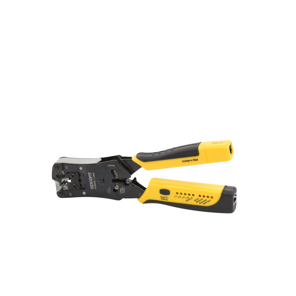 3-in-1 Pliers: Wire Stripper/ Terminator/ UTP Tester. Modular Test Plug for RJ45/RJ11/RJ22.