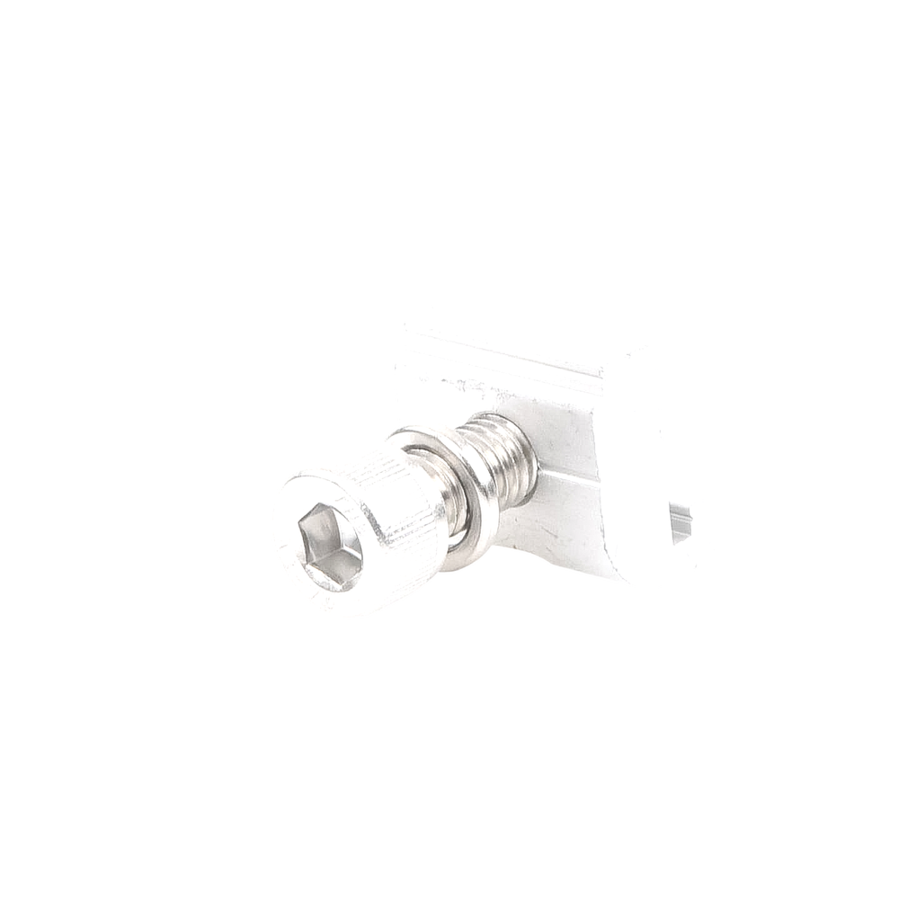 Conector G con tornillo para fijación en riel 7