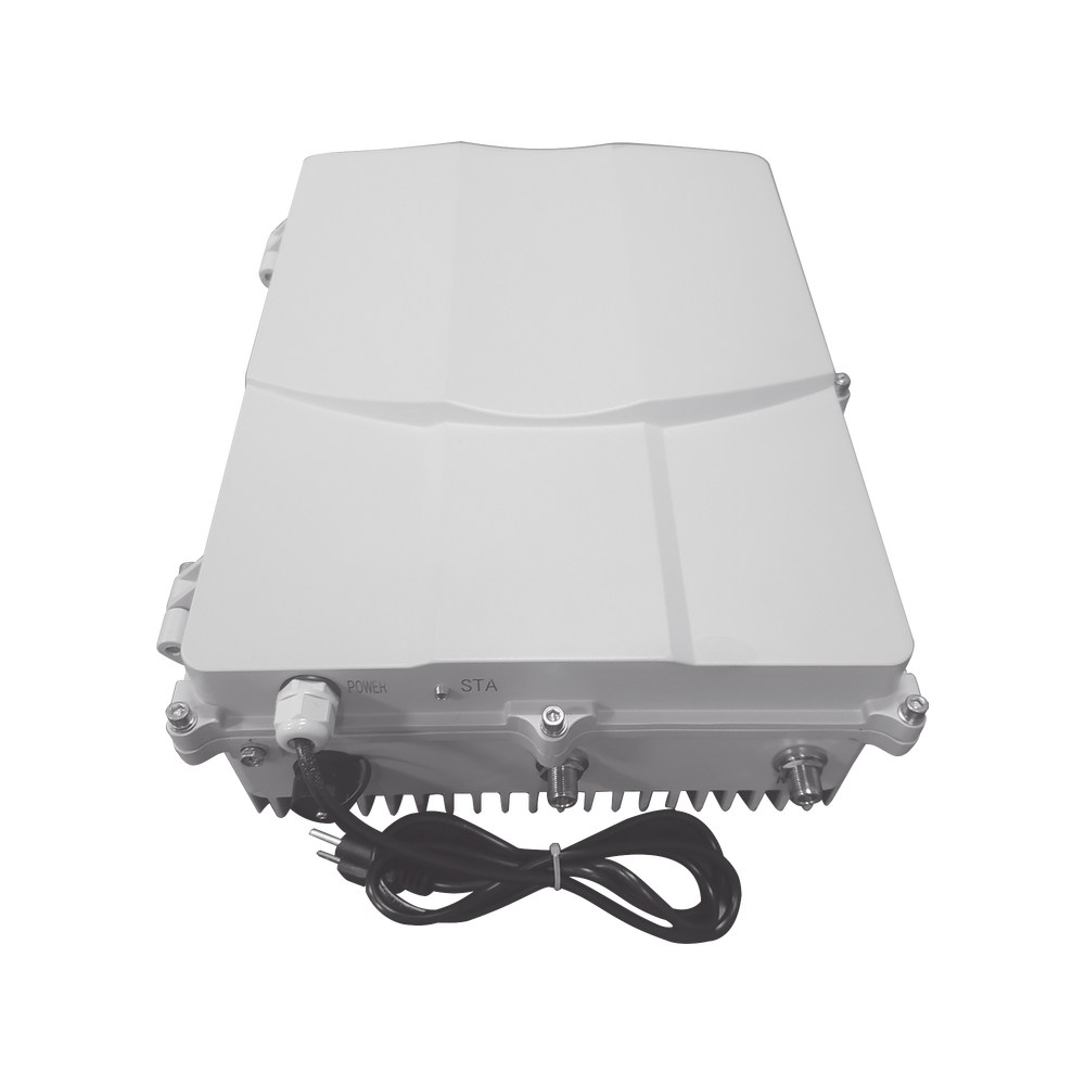 (UP TO 5 KILOMETERS) HIGH-POWER Cellular Signal Booster: Designed for creating a cellular hotspot in rural areas or remote communities. 95 dB gain, 20 watts of power, 850 MHz.