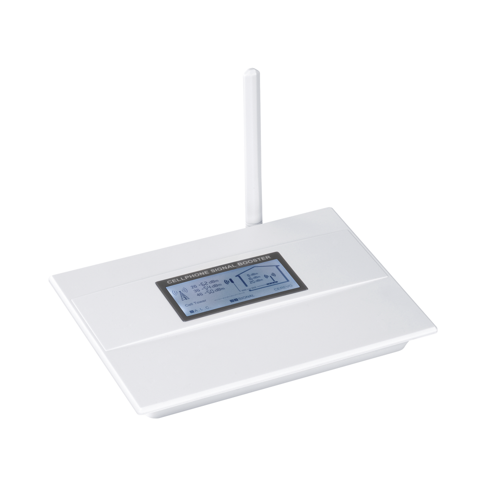 Kit Amplificador de Señal Celular 4G, 3G, 2G y VOZ. Soporta Múltiples Operadores, Dispositivos y Tecnologías Simultáneamente. Tribanda. Mejora la señal en interiores de Hasta 500 metros cuadrados.