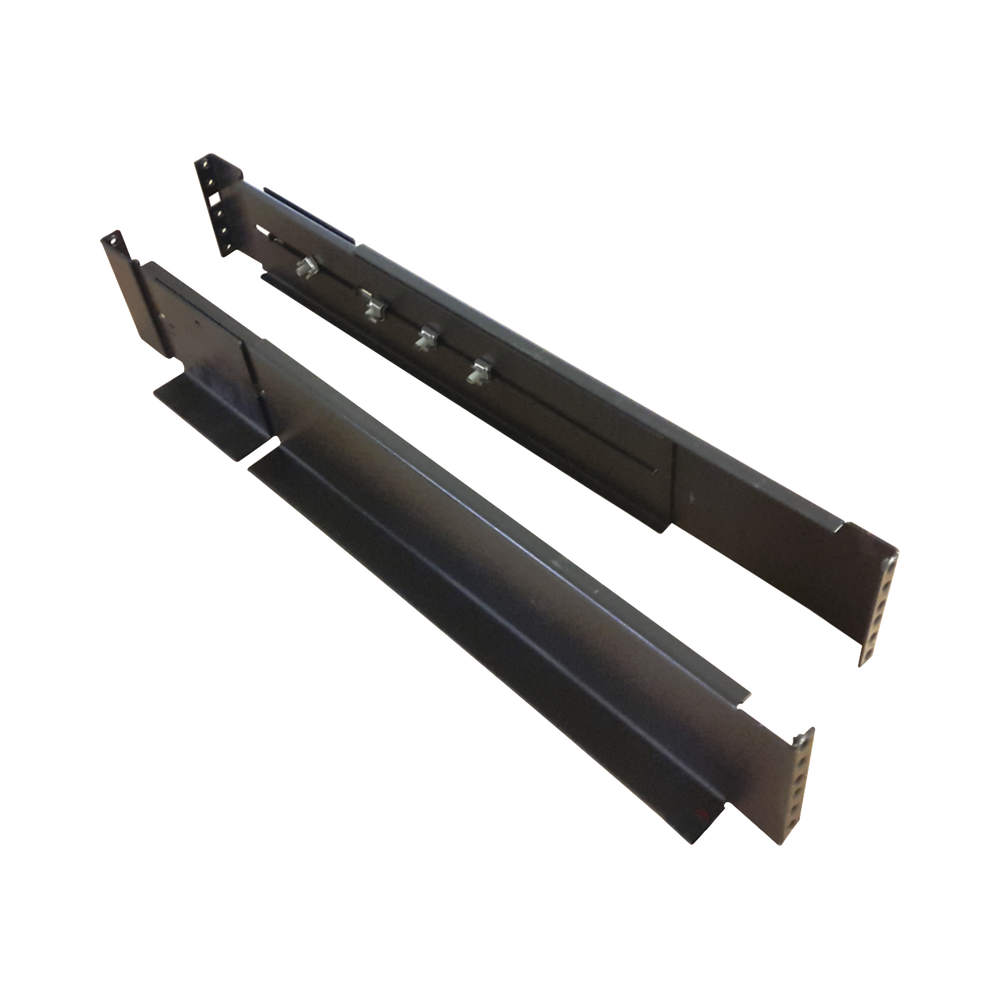Kit de rieles para montaje de UPS Epcom Power Line en Rack / Gabinete de 4 postes, incluye un par de rieles con soporte en "L" compatible con: EPU1000RTOL2U, EPU2000RTOL2U y EPU3000RTOL2U