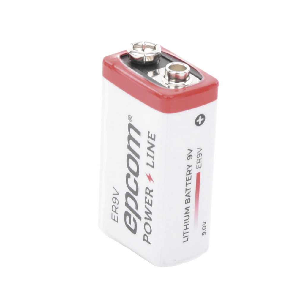 9V @ 1200 mAh / High Capacity Battery (Non-rechargeable)