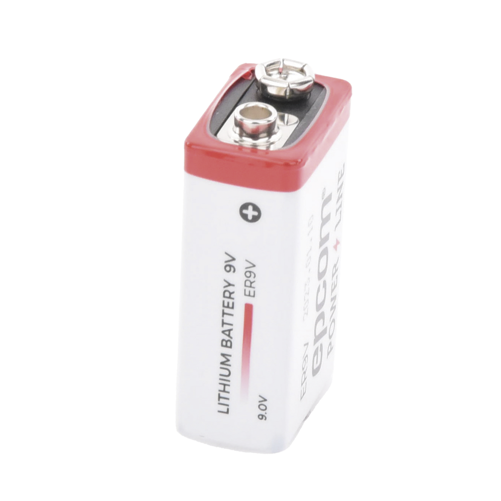 9V @ 1200 mAh / High Capacity Battery (Non-rechargeable)