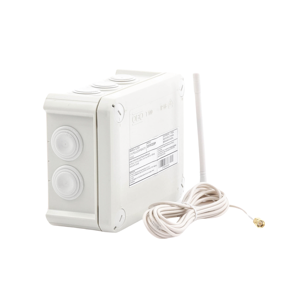 Controlador remoto 3G / Activación por medio de CELULAR (APP o LLAMADA) / Marcador / Caja Nema IP67 / 2000 Usuarios