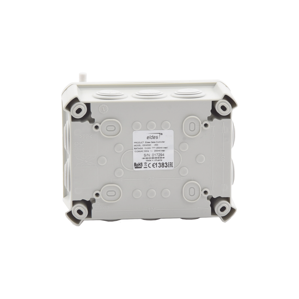 Controlador remoto 3G / Activación por medio de CELULAR (APP o LLAMADA) / Marcador / Caja Nema IP67 / 2000 Usuarios