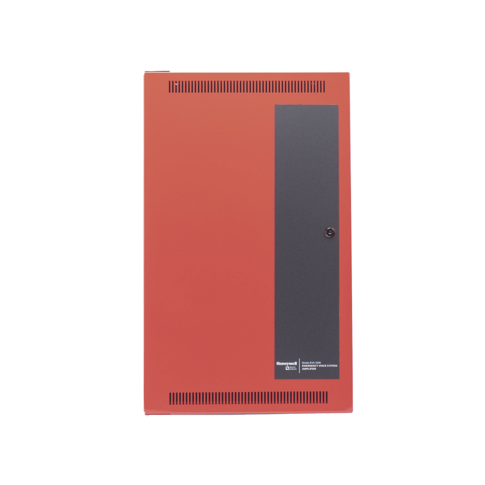 Amplificador de 50 Watts con 4 circuitos de voceo para paneles Silent Knight Serie 6000