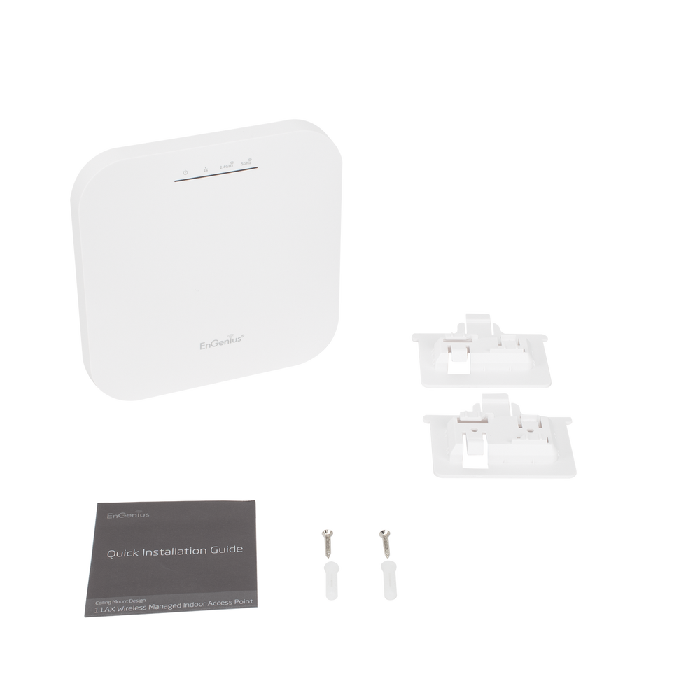 2x2 WiFi 6 Mesh Access Point, For High User Capacity, Up to 1,200 Mbps (5 GHz) and 574 Mbps (2.4 GHz), Supports 802.3af PoE, Compatible with 802.11a/b/g/n