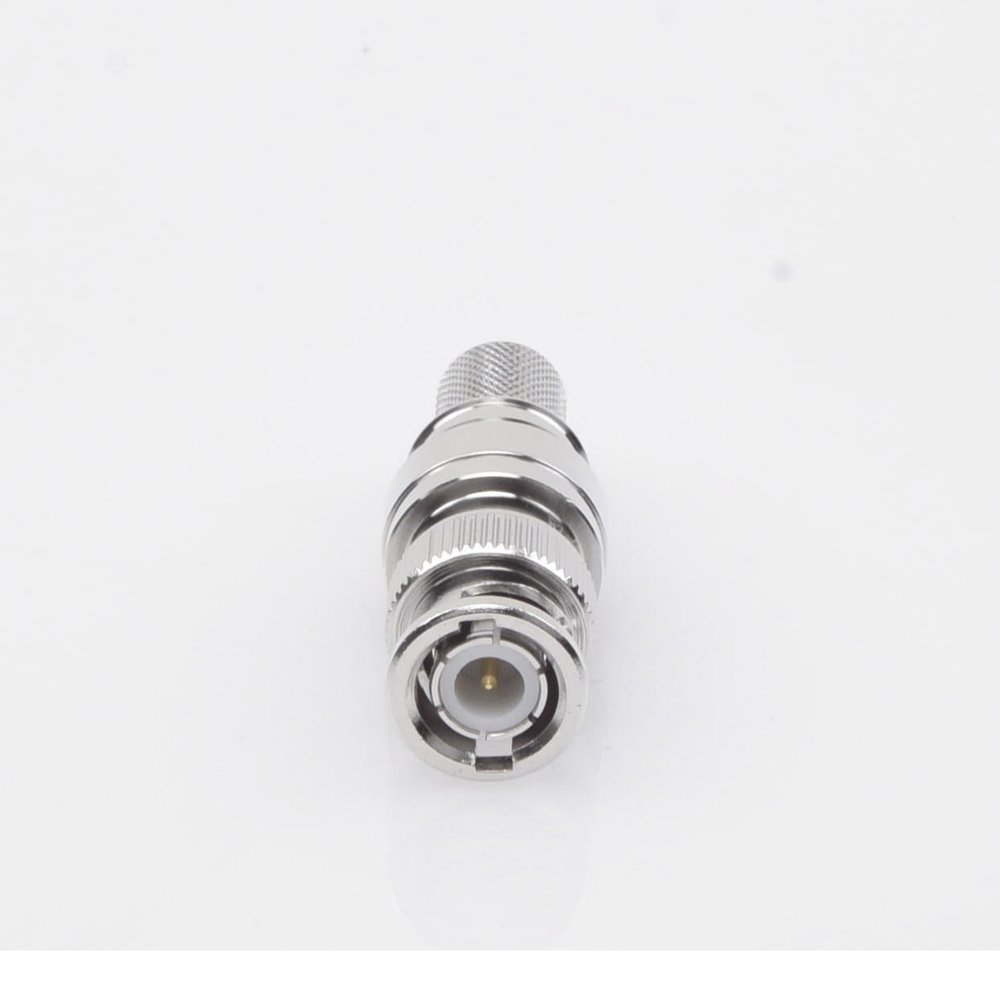 Foldable BNC Male Connector with Captive Pin for RG8 - LMR400 Cables