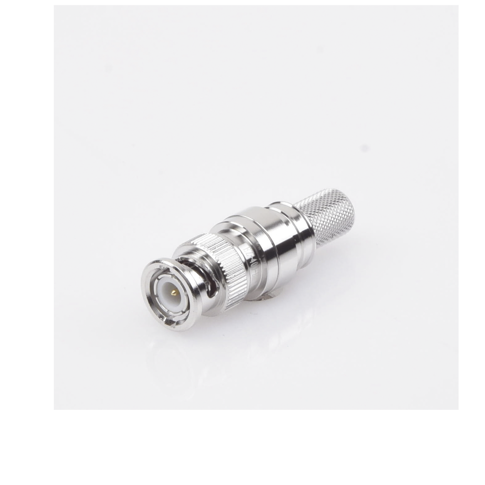 Foldable BNC Male Connector with Captive Pin for RG8 - LMR400 Cables