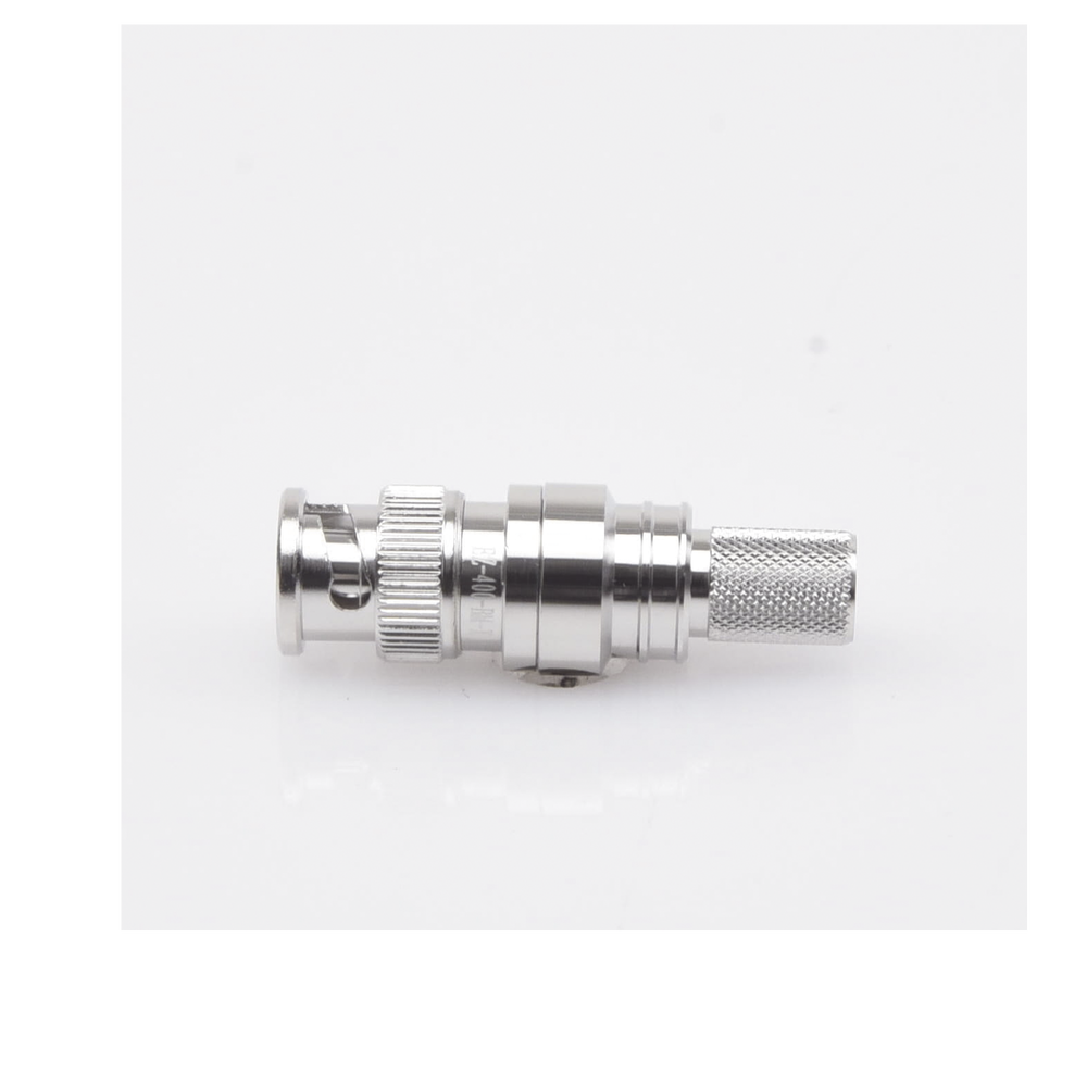 Foldable BNC Male Connector with Captive Pin for RG8 - LMR400 Cables