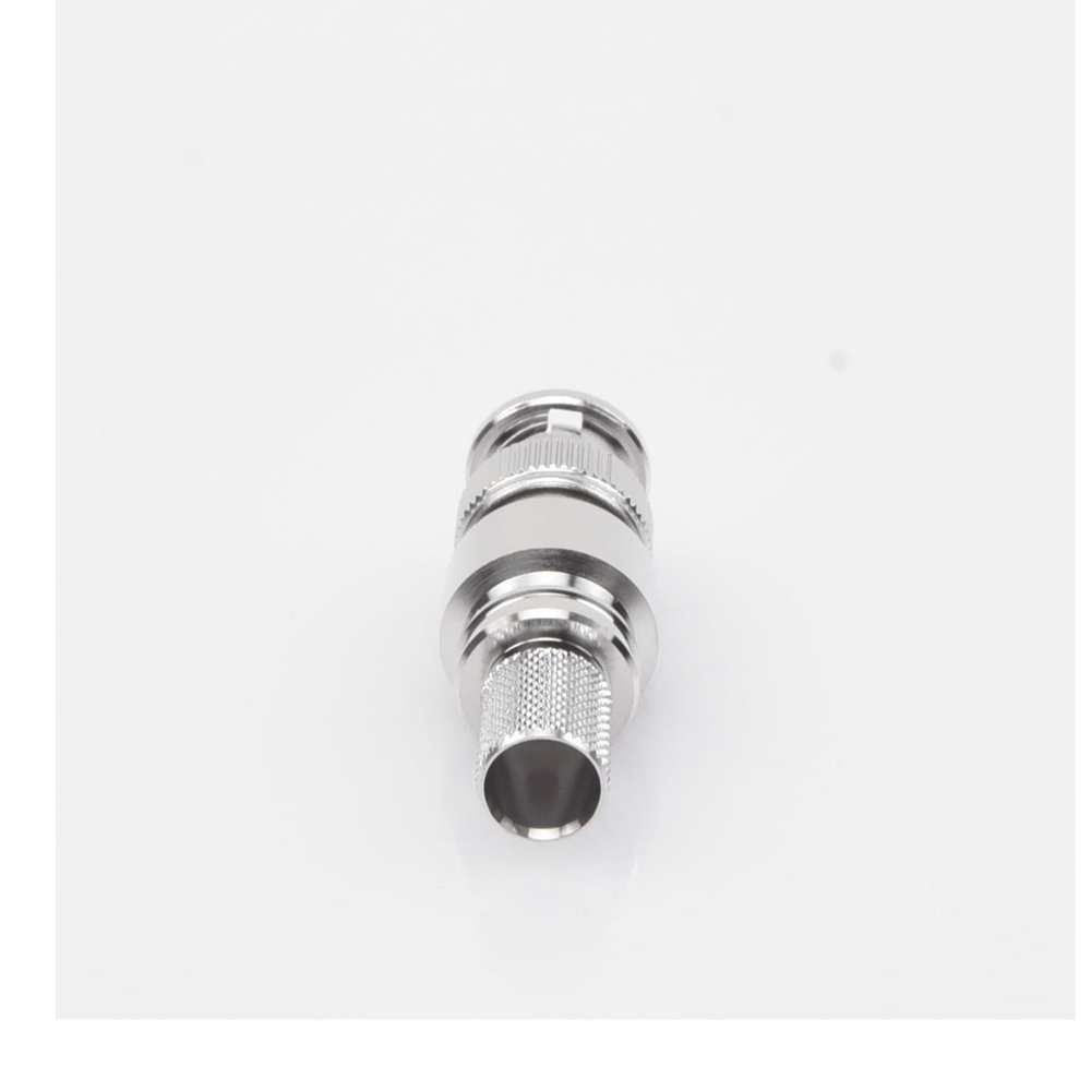 Foldable BNC Male Connector with Captive Pin for RG8 - LMR400 Cables